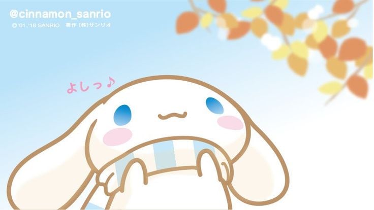 Cinnamoroll fondo de pantalla