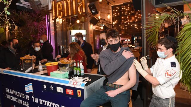 Vacunación en Israel