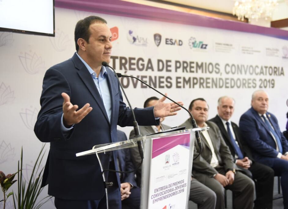 Cuauhtémoc Blanco, gobernador del estado de Morelos.