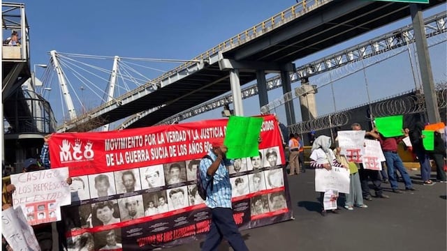 Bloqueo en el acceso a la Terminal 1 del AICM