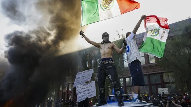 Protestas en California