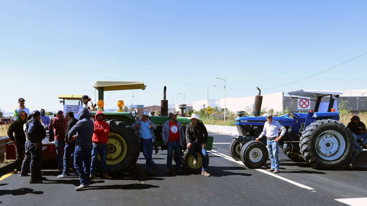 Agricultores de Zacatecas protestan por la Ley de Aguas: acusan abandono del Gobierno