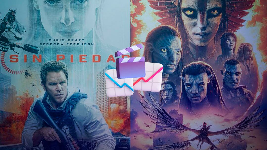 Chris Pratt y Sin Piedad desbancan a Avatar: Fuego y Ceniza como líder de taquilla