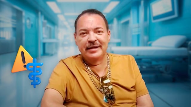 Julio Preciado es hospitalizado