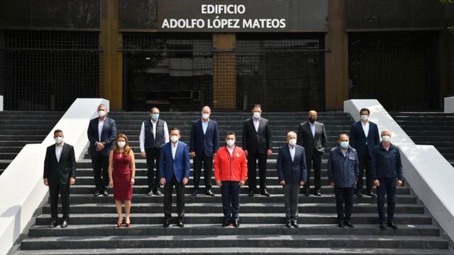 Reunión de priistas.