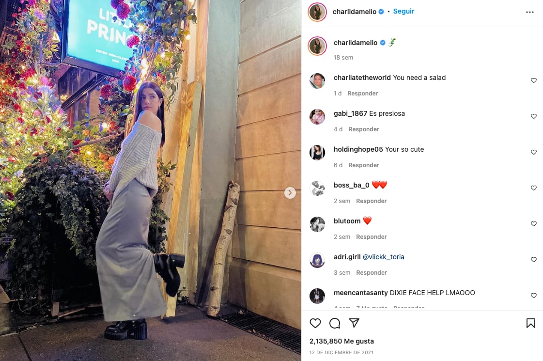La hija del creador de TikTok destaca en Instagram