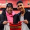 Edson Álvarez presume encuentro con Peso Pluma en cancha del Ajax: “Pura doble P”, dice
