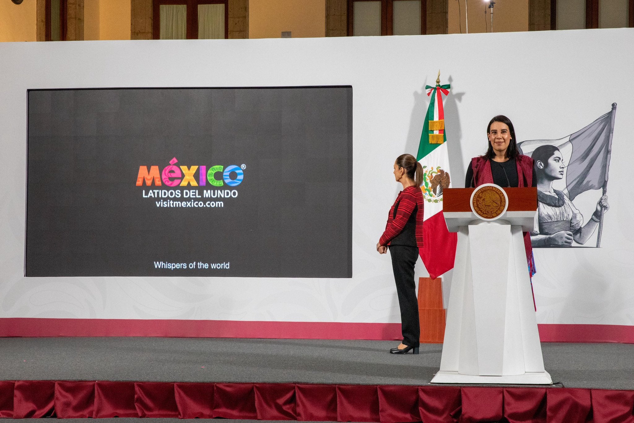 Meta de Claudia Sheinbaum para el turismo en México