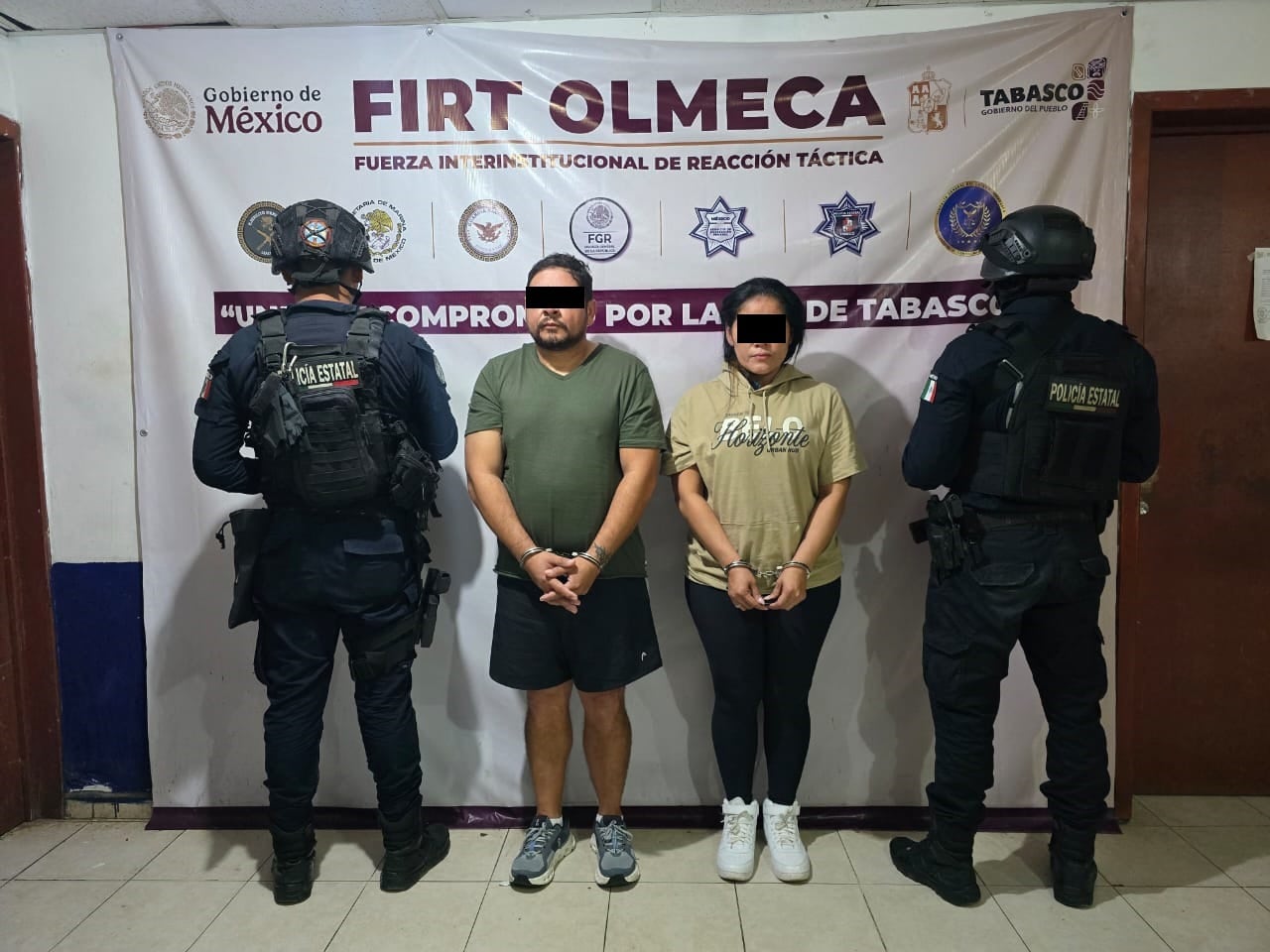 SSPC y la FIRT Olmeca fortalecen la estrategia de seguridad a través de operativos