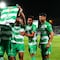 Santos Laguna desata la polémica por apoyar a Harold Preciado; festejaron gol con su playera