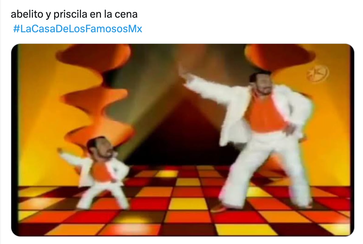 Meme de El Abelito en La Casa de los Famosos México 2025