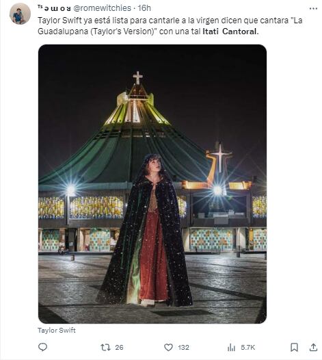 Memes de Itatí Cantoral cantando ‘La Guadalupana