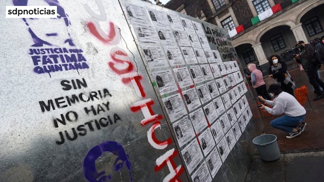 Protesta contra la violencia hacia las mujeres