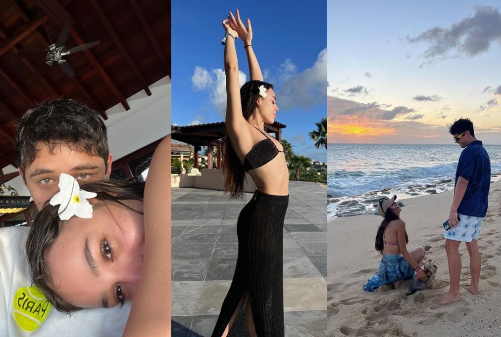 Danna Paola se deja ver muy enamorada