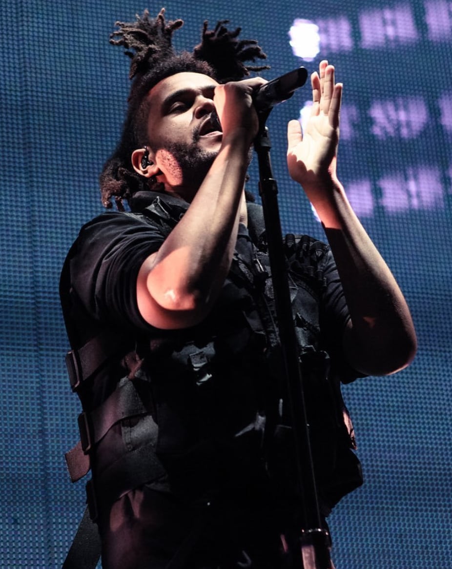 The Weeknd en concierto