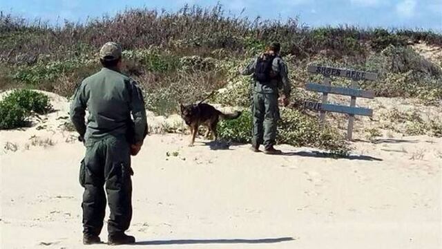 El joven llegó el viernes a la isla del Padre.
