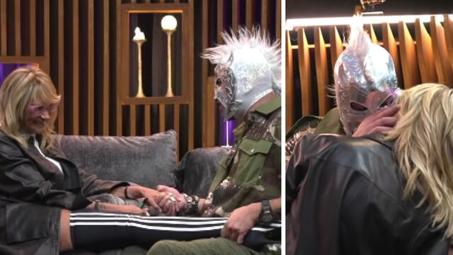 Adela Micha se besa con Escorpión Dorado