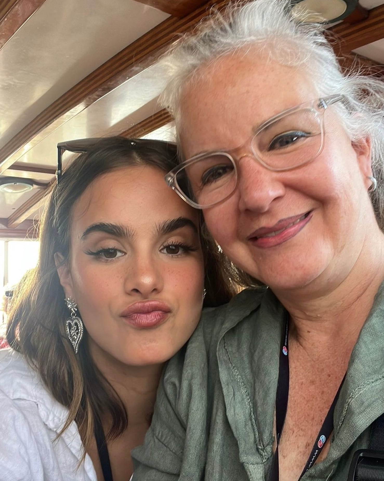 Gala Montes y su mamá, Crista Montes