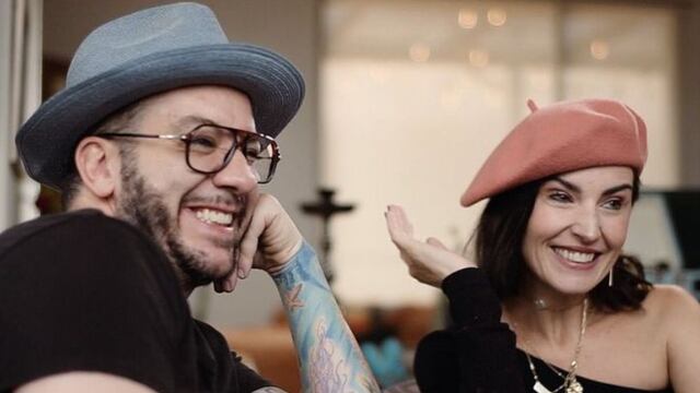 Faisy y su novia Iratxe Beorlegui