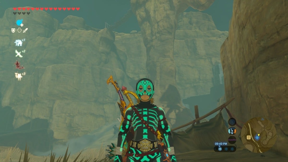 Traje de La Parka en The Legend of Zelda: Breath of the Wild