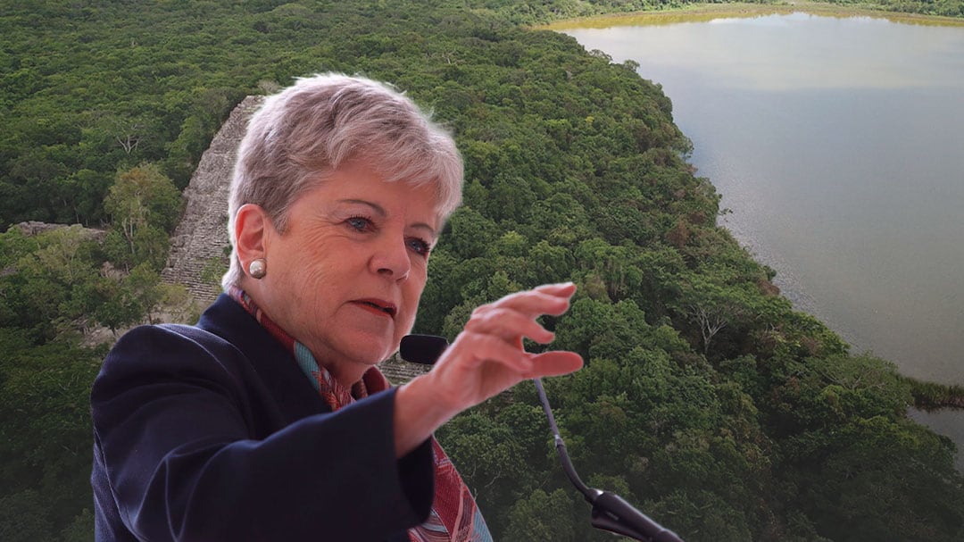 Alicia Bárcena anuncia en COP30 el Corredor Biocultural Gran Selva Maya