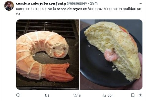 Memes del muñeco de la Rosca de Reyes
