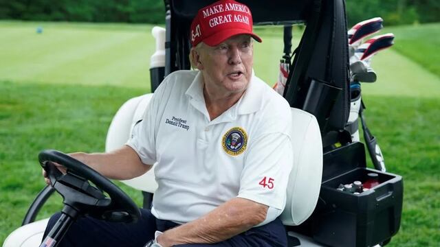 Donald Trump, candidato republicano a la presidencia de los Estados Unidos y presidente N° 45 de dicho país