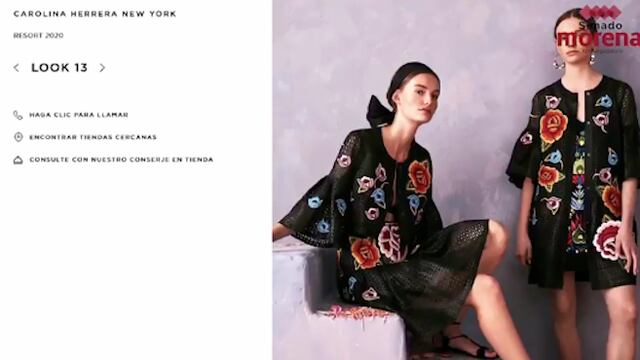 Diseños de Carolina Herrera. Preparan demanda.