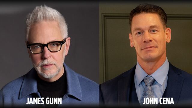 James Gunn y John Cena en CCXP México 2025
