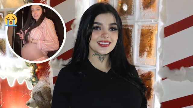 Karely Ruiz sufre por su embarazo porque ya no puede respirar.