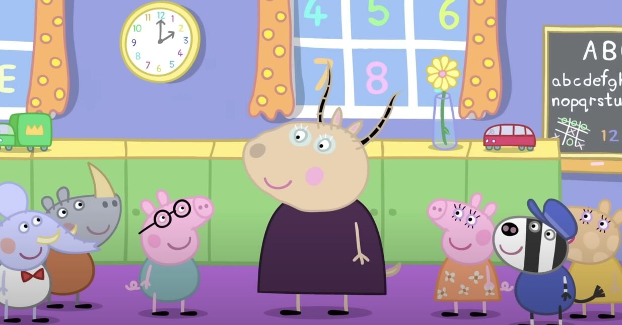 Peppa Pig y la Señora Gacela