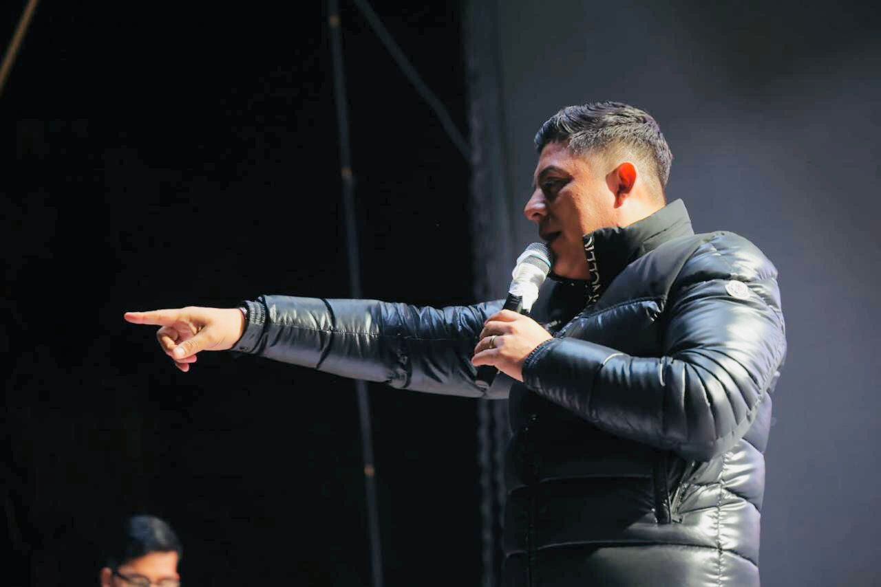 Ricardo Gallardo encabezó mega posada