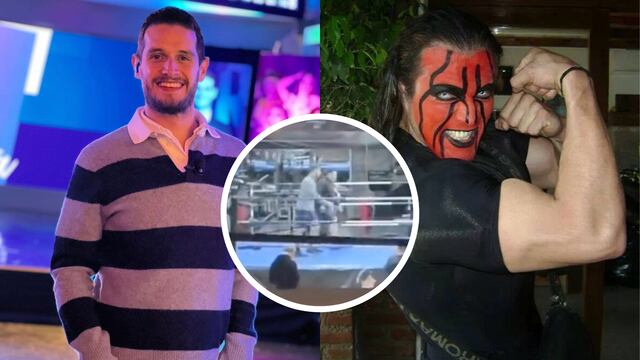 Adrián Marcelo y Chessman entrenan lucha libre juntos