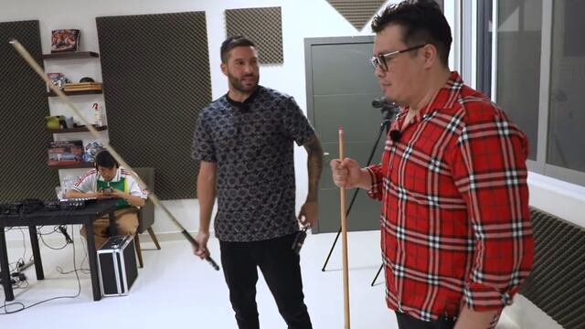 André-Pierre Gignac y Franco Escamilla.