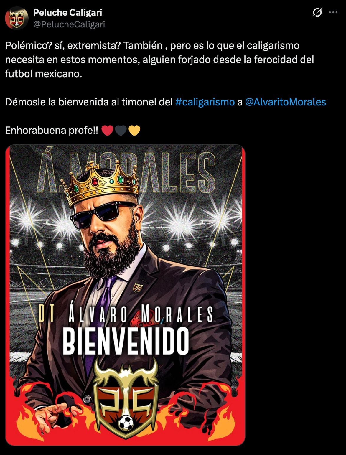 Álvaro Morales anuncia en ESPN que será director técnico.