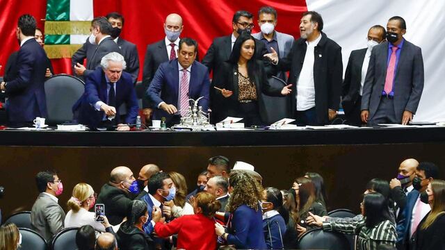 Sesión en la Cámara de Diputados