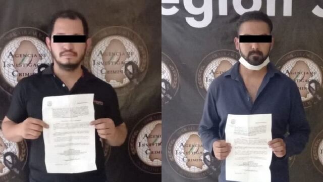 Detenidos por violación.