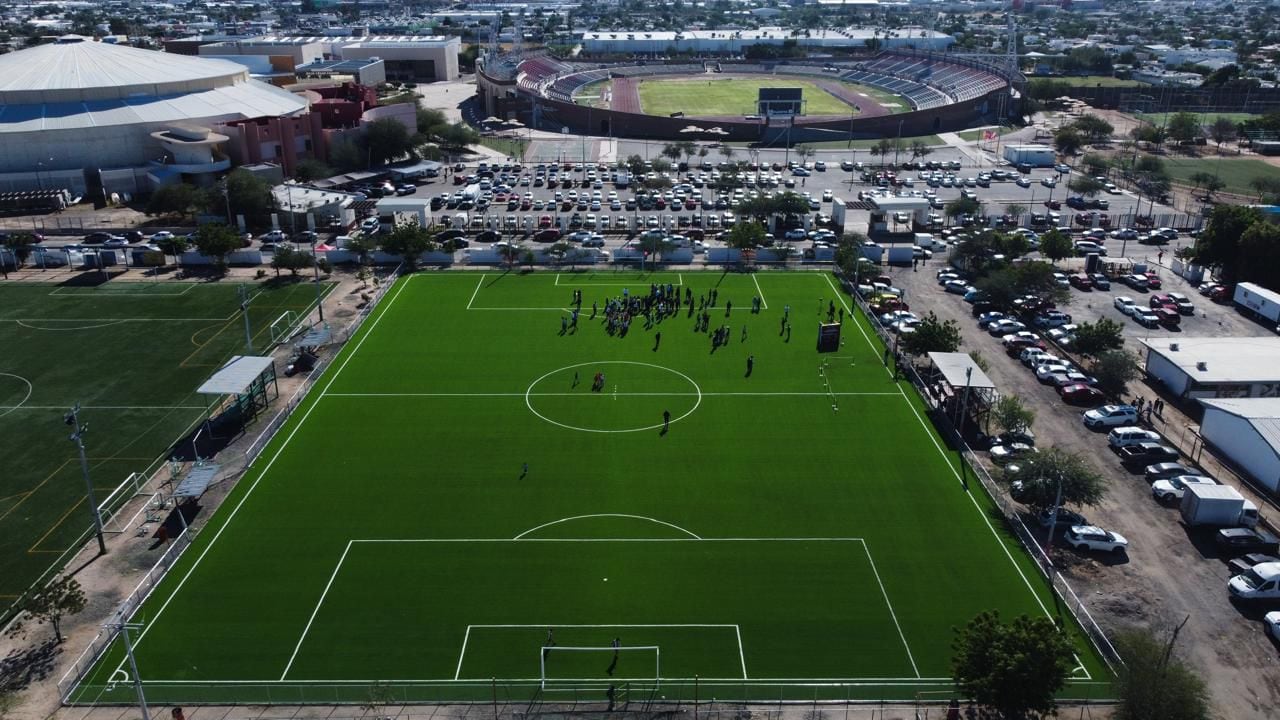 Sonora invierte más de 10 millones de pesos en infraestructura deportiva