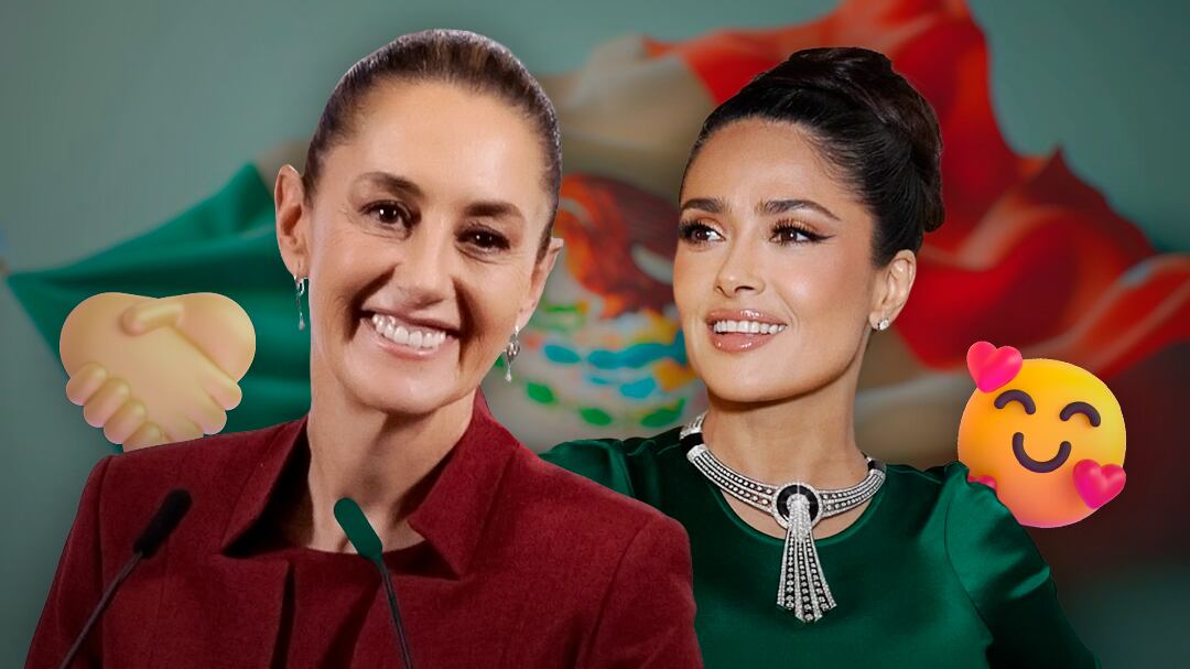 Claudia Sheinbaum y Salma Hayek unidas por esta razón