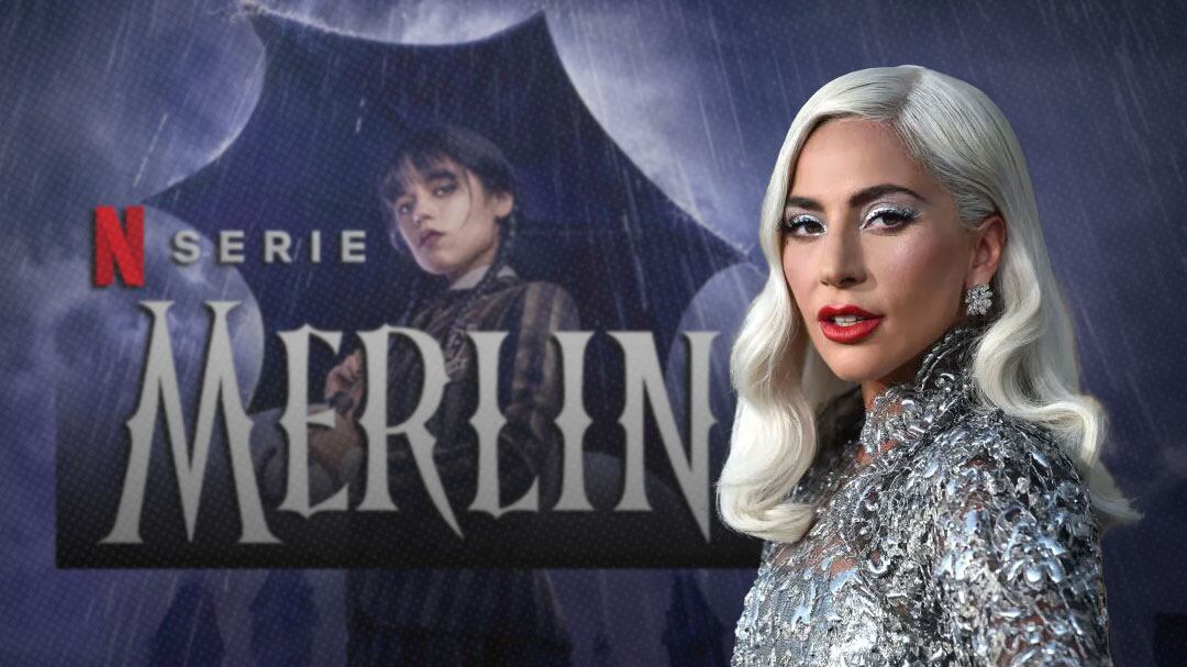 Lady Gaga tiene un personaje en la serie Merlina que estrena temporada en Netflix