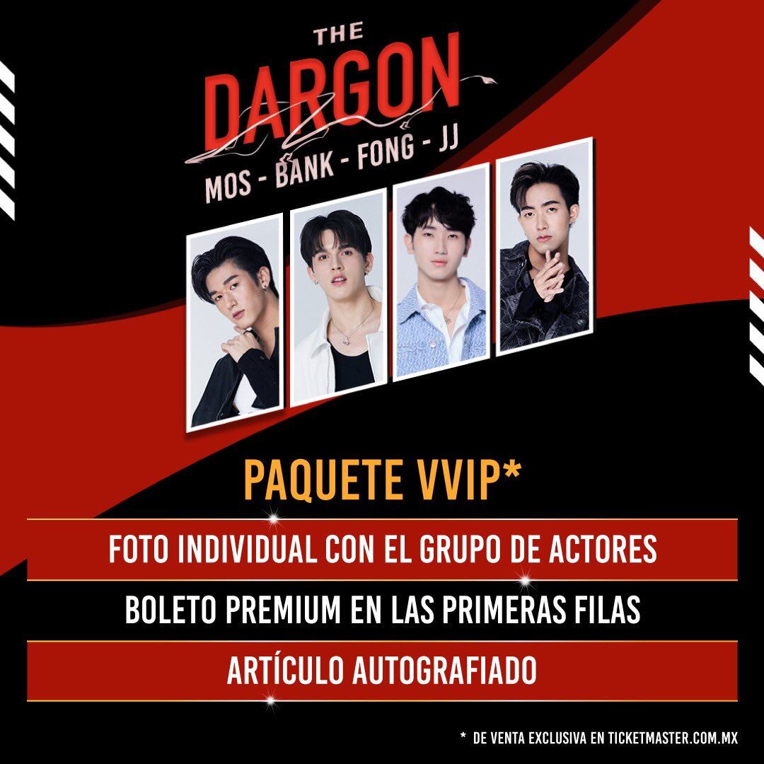 Paquete VVIP para conocer a los 4 actores de la serie Big Dragon en México