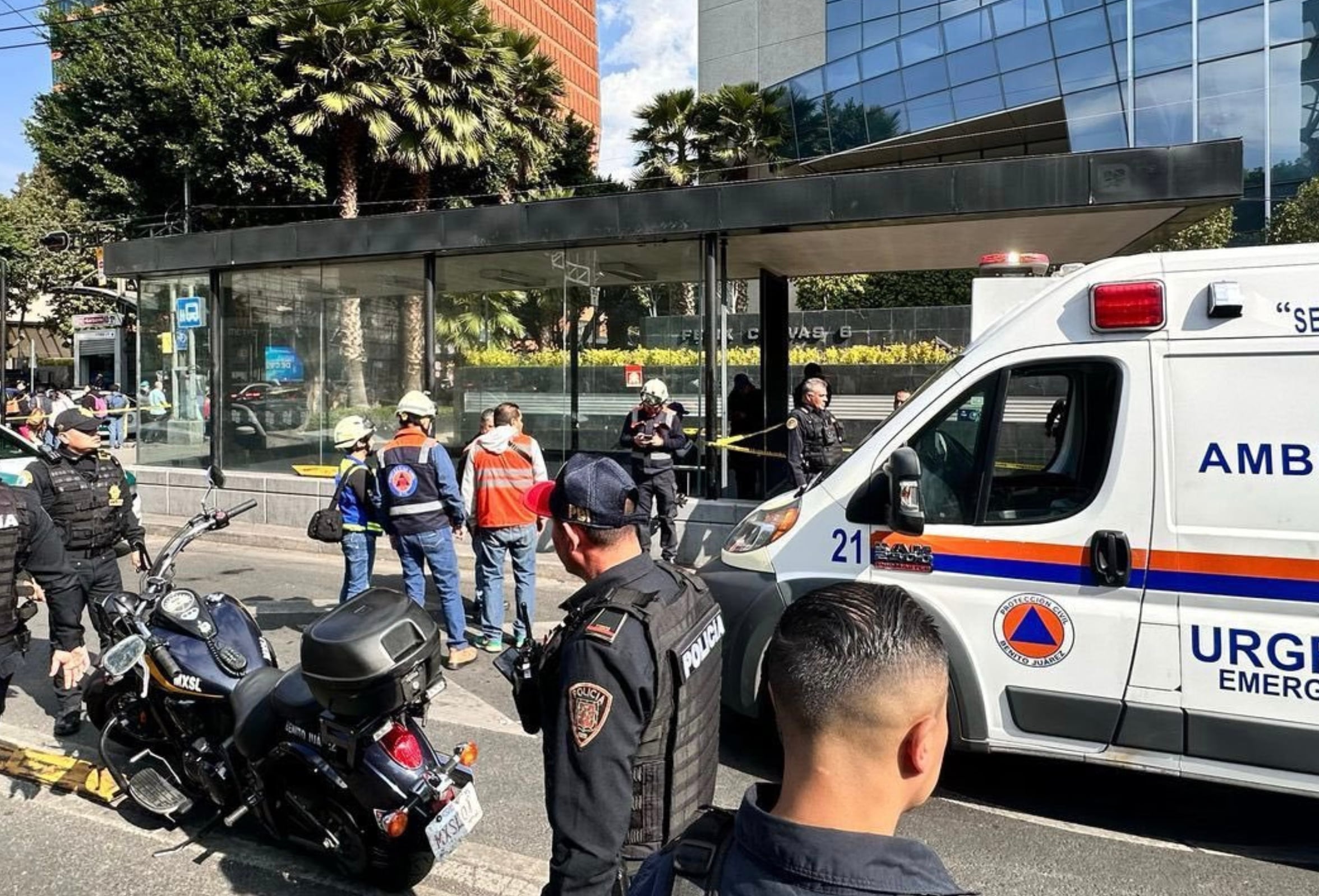 CDMX: video de la balacera en Insurgentes Sur y Félix Cuevas