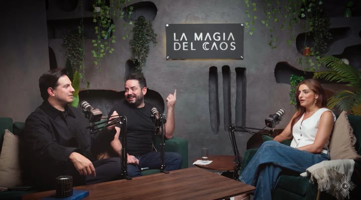 Vadhir Derbez, José Eduardo Derbez y Aislinn Derbez