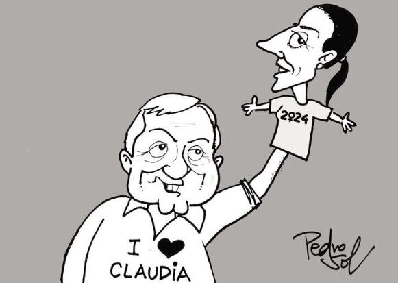 Caricatura de Pedro Sol