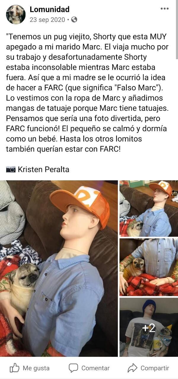 Página de Facebook Lomunidad