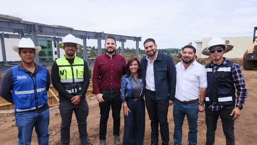 Lorena Cuéllar supervisa avance de nuevas oficinas del Archivo General en Tlaxcala