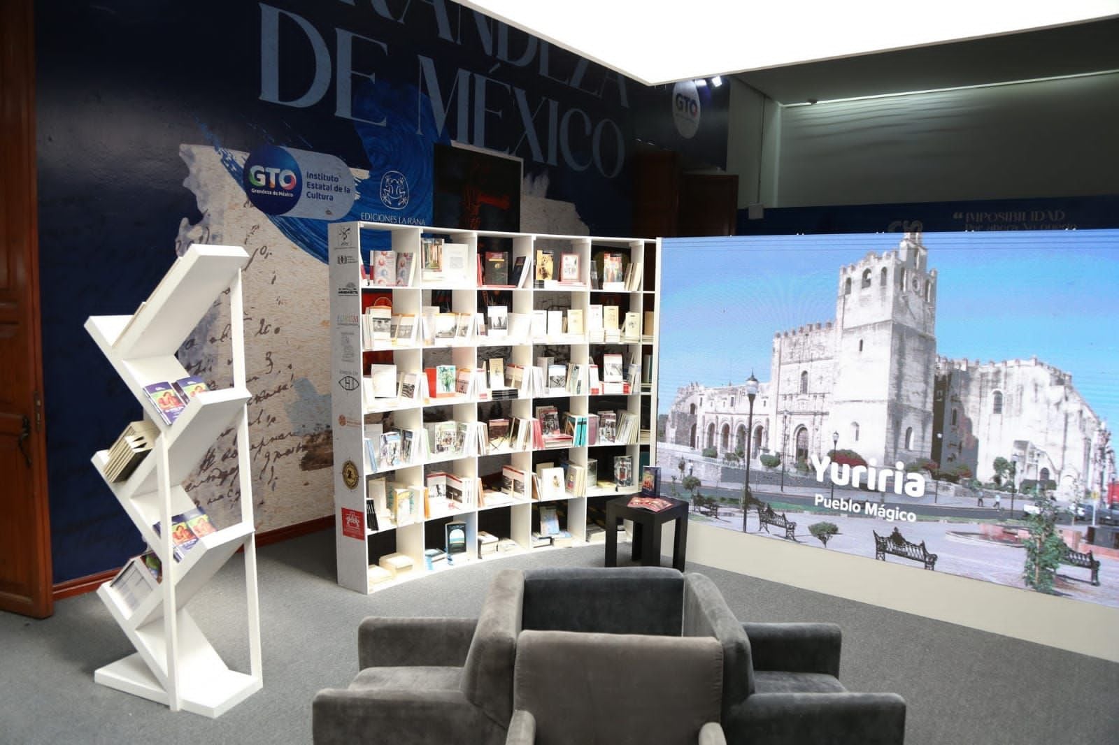 Guanajuato encabeza la Feria Internacional del Libro del Palacio de Mineria