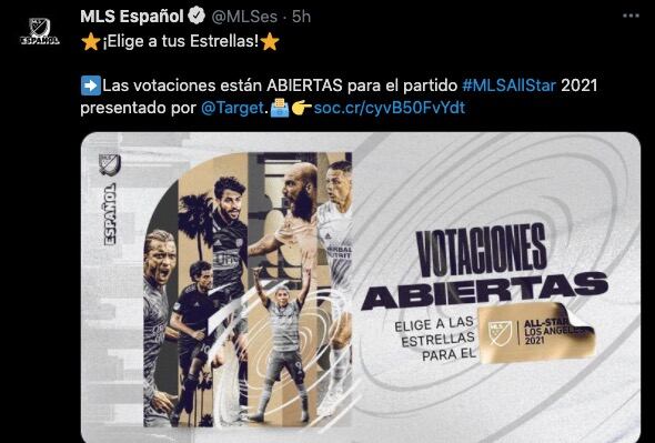 MLS dio a conocer el proceso para elegir a los jugadores que participarán en el Juego de Estrellas.