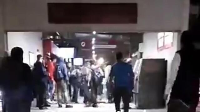 Intento de linchamiento en Mexibús