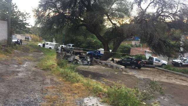 Cuerpos calcinados en Guanajuato